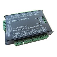 High Power 24 Channel 3a/ch Dmx512 Controller Led Decoder Dimmer For Project, Ne High Power 24 Channel 3a/ch Dmx512 Controller Led Decoder Dimmer For Project, Ne