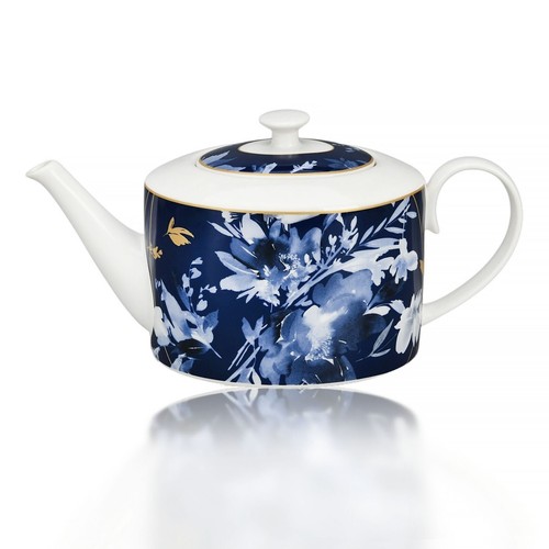 STPGOODS Mizuki Porcelain Teapot in Gift Box Ceramic Teapot 1.2 qt Tea Pot - Picture 2 of 5