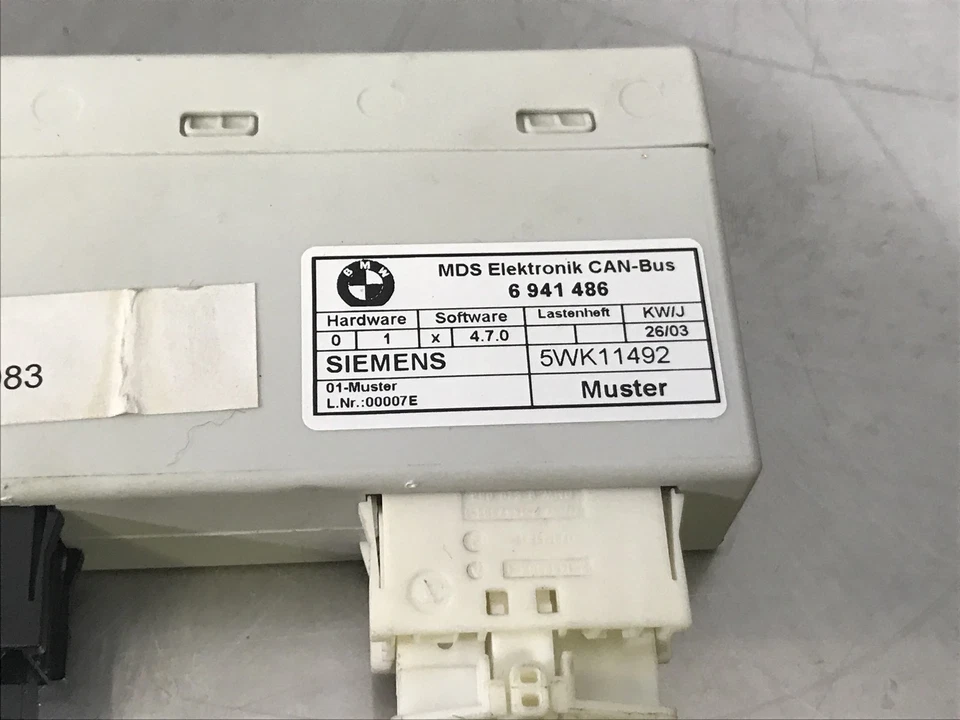 BMW 645CI 2004 módulo de control techo corredizo inclinable - 6941486 - 110 k Foto 2 de 2