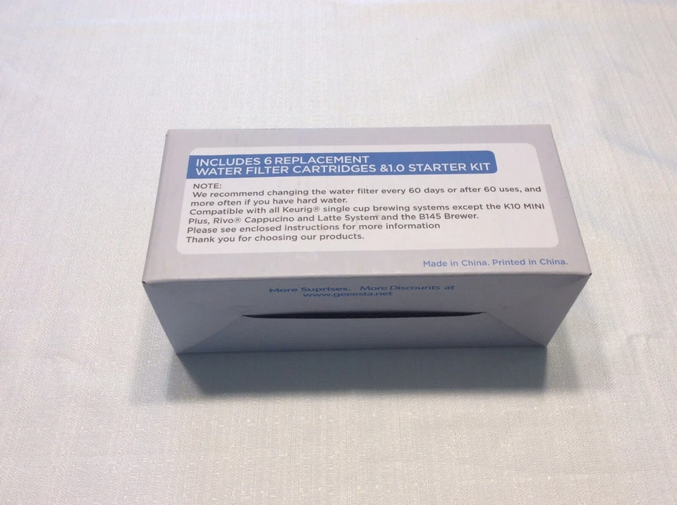 Geesta water filter cartridges 6ct Starter Kit 1.0 Keurig Water Filter Handles - Image 2 of 4
