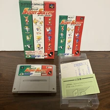 Super Soccer Nintendo Super Famicom SNES JAPAN NTSC-J