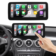 12.3'' Touchscreen Wireless Carplay AndroidAuto For Benz W205 GLC X253 V W447