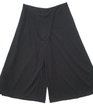 Polo Ralph Lauren, Purple Label Pleated Wide Leg Pants, Black, 12