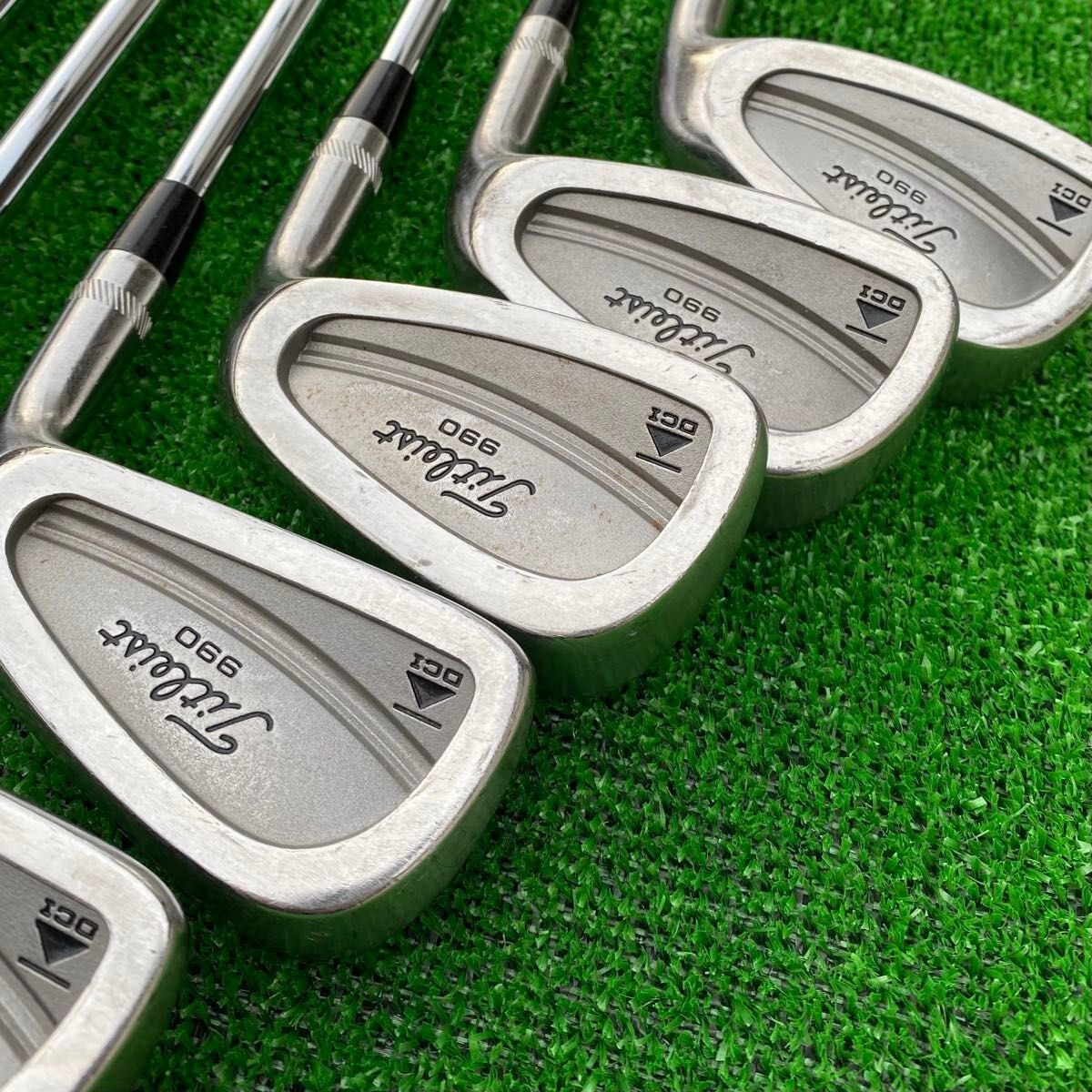 Titleist - タイトリスト 990 B 3I-PW 8本 DGハイローンチ X100 希少スペック Titleist 990 DCI アイアンセット 3I〜PW 8本
