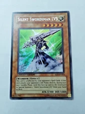 Yu-Gi-Oh!  Silent Swordsman LV5 Elemental Energy EEN-ENSE4 Limited Secret Rare