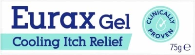 Eurax Cooling Itch Relief Gel 75g | Instant Cooling Soothes | Clinically Proven