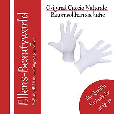 Baumwollhandschuhe weiß Cotton Gloves white Allergiker geeignet Gr.L10 Top Marke