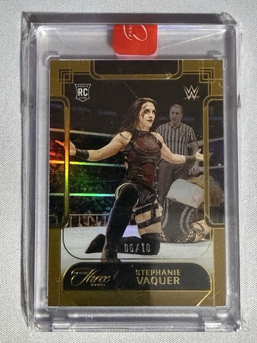 Stephanie Vaquer #73 2024 Panini Three Count WWE card
