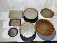 Original Pizza Hut Seasoned Vented Pizza Pan Pans Deep Dish Screens  Breadsticks