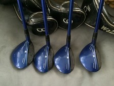 golf clubs iron set graphite shafts, Wazaki 7,8,9,P/wedge.