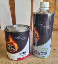 High Teck HFP454 Ford FL Torredor Red Basecoat Paint Quart & Choice Reducer