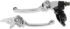 HIAORS 7/8" Folding Clutch Brake Lever for Xmotos BSE KAYO Apollo Silver 