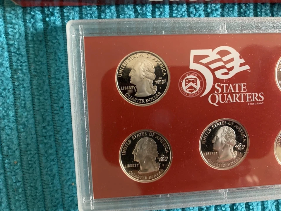 2005 Silver Proof Set (10 Coins) from U.S. MINT w/OGP + COA. 1 + 1/3 oz. SILVER - Image 4 of 4