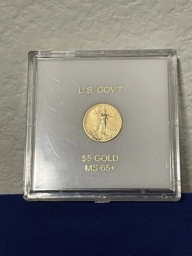 U.S. Mint American Eagle $5 Gold 2004 1/10 oz Coin