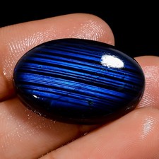 100 Natural Blue Labradorite Oval Shape Cabochon Gemstone 26 Ct 25X16X5mm A6620