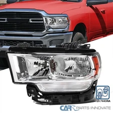 Left Driver Side Headlight Fits 19-24 Dodge Ram 2500 3500 4500 5500 Signal Lamp