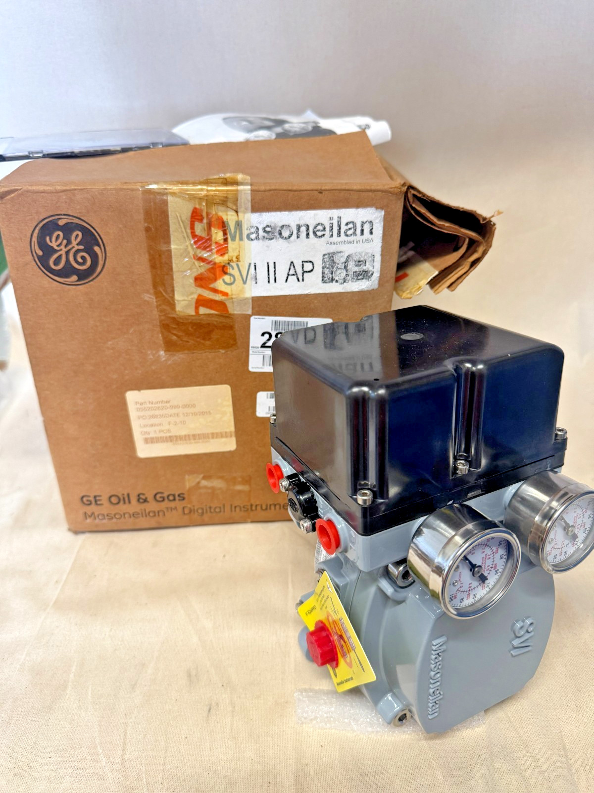 MASONEILAN SVI2AP-31113111  Valve Positioner FW Ver. 323 PN 055202820-999-0000