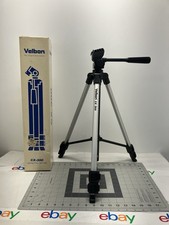 Velbon CX 300 Tripod w/Tilt/Pan Head Light Weight 19.8 to 57" Tall
