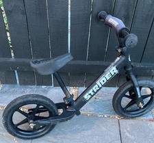 STRIDER 12 Classic Balance Bike BLACK| No Ped...