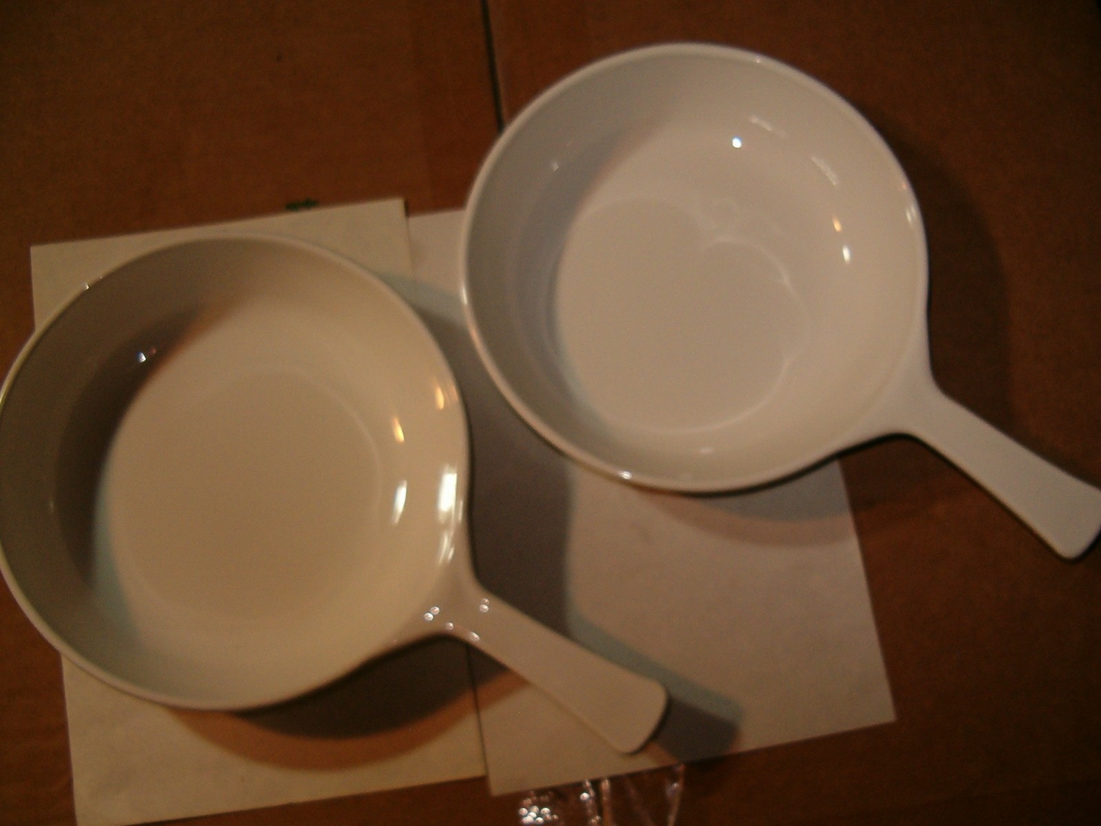 2 Corning Ware P-83 Cornflower & P-83-B Spice Of Life 6 1/2 Inch Skillet No Lids