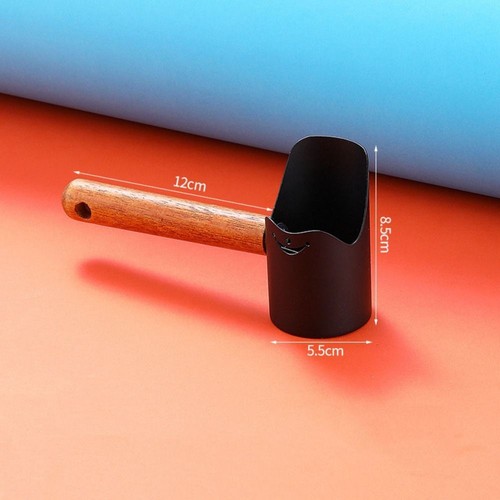 with Wood Handle Dog Cat Food Scoop Thicken Dog Feeding Spoon Cat Feeding - Picture 4 of 15
