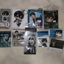 Sword Art Online Kirito Acrílico Llavero Soporte Set de 10 Coleccionables Japón Anime
