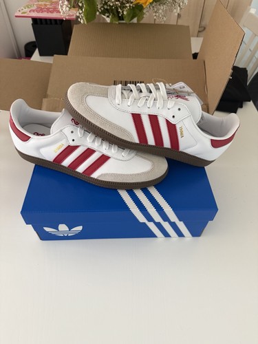 Adidas Samba X Liverpool Fc Uk 8 Brandneu Karton beschädigt