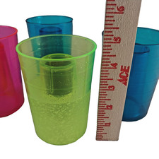 Large 16oz  Plastic shot glass Reuseable Jägermeister bomb set of 4