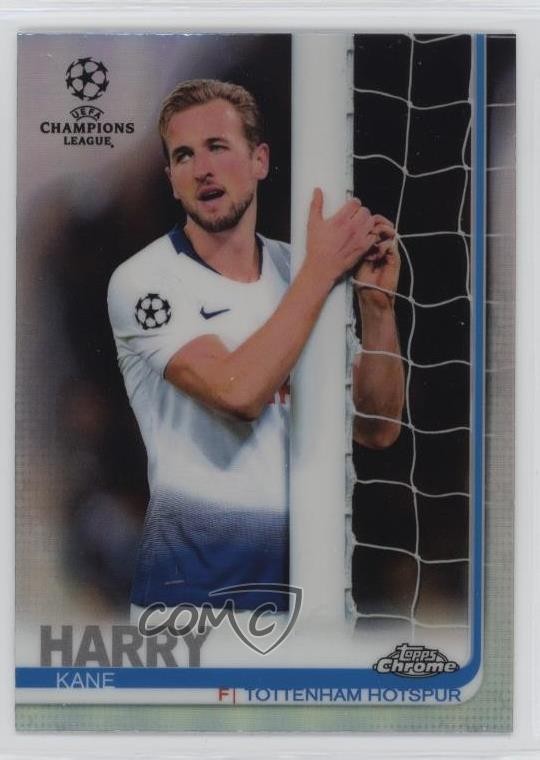 2018-19 Topps Chrome UCL Image Variation Harry Kane (Hugging Post) #48 13m2