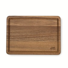 Medium 10x14 Acacia Wood Cutting Board with T...