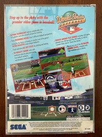 World Series Baseball for Sega Saturn - Tested and Working