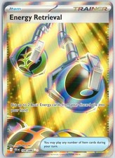 Energy Retrieval Holo Ultra Rare ME04: Chaos Rising 108/086 NM