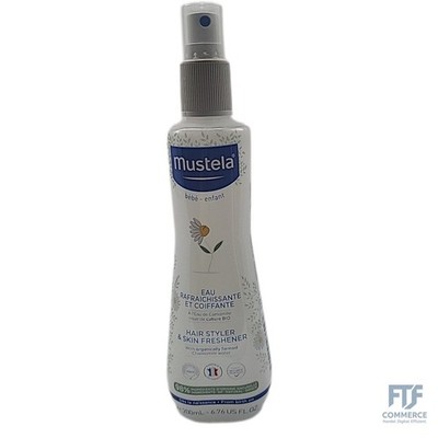 Mustela Erfrischendes Wasser mit Bio-Avocado-Perseose und Kamille, Haut und Haar
