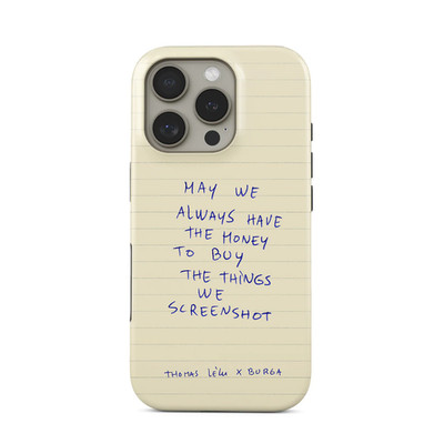 BURGA May We Always Graphic Tough iPhone Case Hard Cover for iPhone