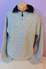 St. Peter Trachten 1/4 zip jumper sweater XL Bavaria hunting country wear wool b
