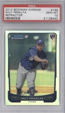 2012 Bowman Chrome Refractor Wily Peralta #199 PSA 10 GEM MT 0j6