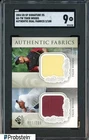 2004 UD SP Signature Golf Tiger Woods Dual Tournament-Worn Jersey /100 SGC 9