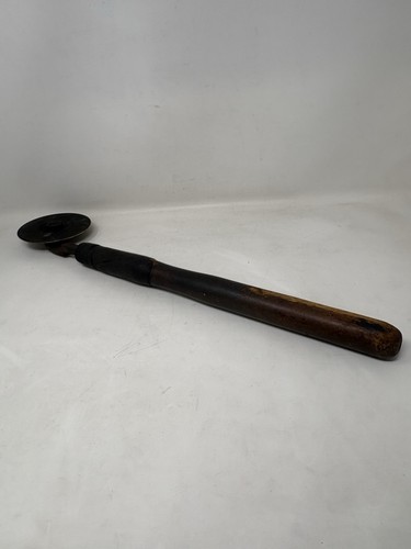 Antique Bookbinding Finishing Gilding Pattern Wheel Tool 1137 Wood Handle, Old