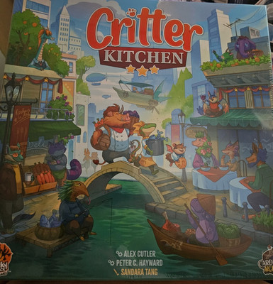 CRITTER KITCHEN THE BOARD GAME. NEW UNOPENED