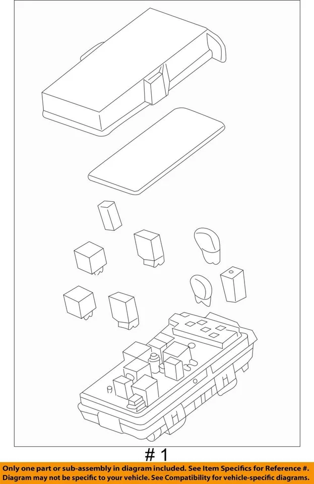Fuse Box Engine Fits 07 Pontiac G6 - Image 4 of 4