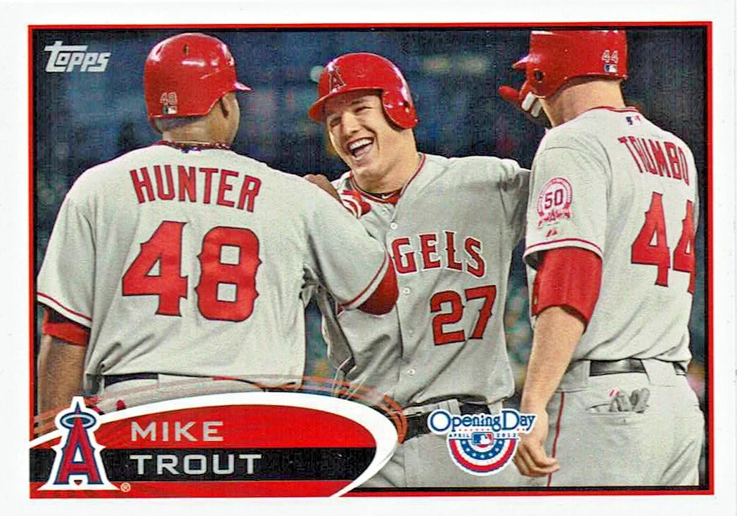 2012 Topps Opening Day - Mike Trout #85