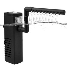 100GPH 5W Internal Aquarium Filter with Aeration System Power Filter for 5 to...