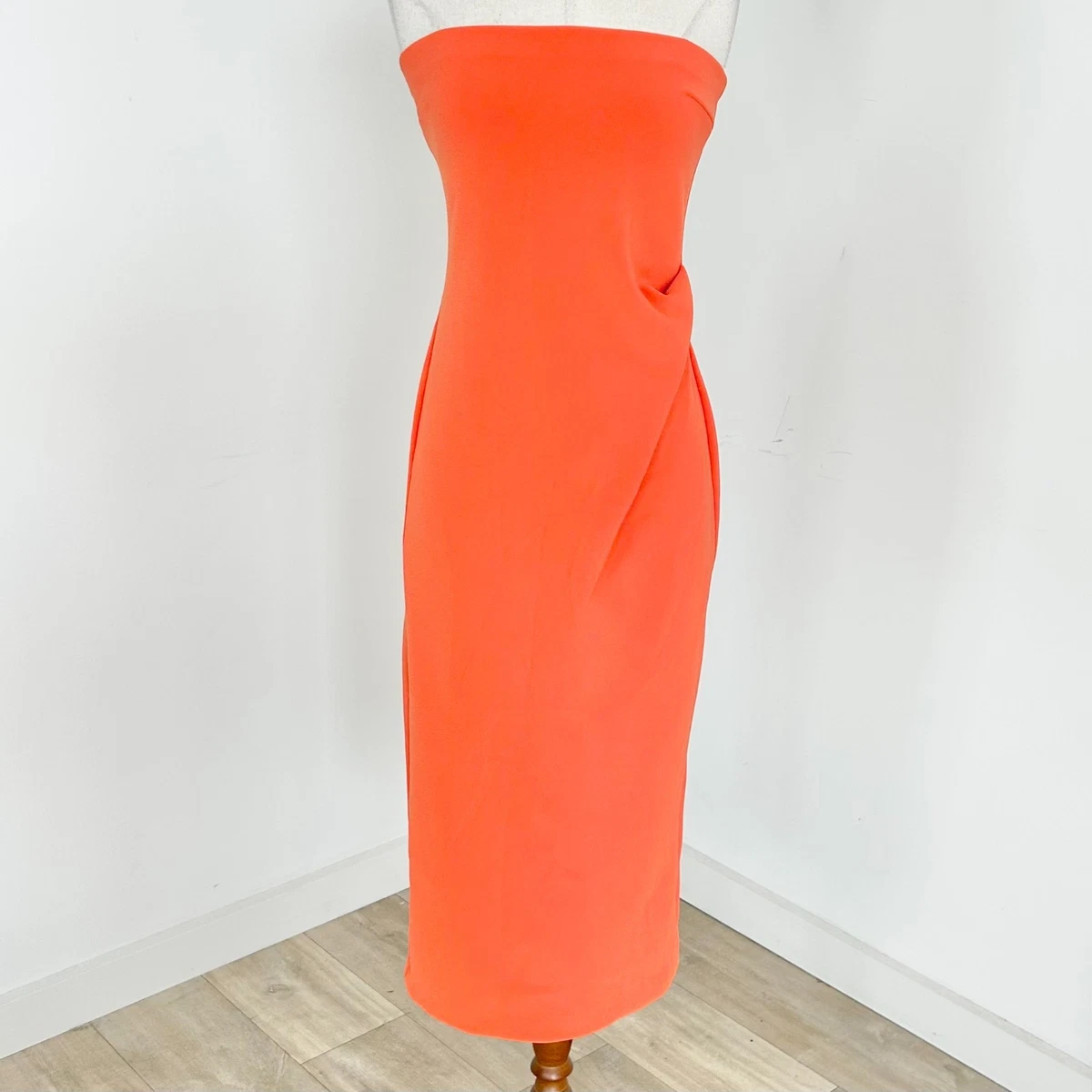 champagne midi formal dress Marcie Modest Midi in Champagne Large