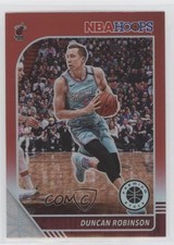 2019-20 Panini NBA Hoops Premium Stock Red Prizm Duncan Robinson #262 7v5