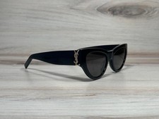 Yves Saint Laurent YSL SL M94 Cat Eye Black Sunglasses - Ships Now 