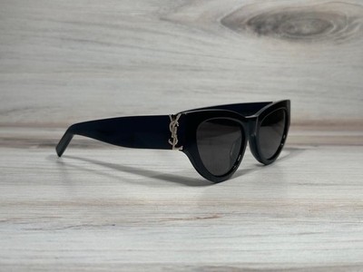 Yves Saint Laurent YSL SL M94 Cat Eye Black Sunglasses - Ships Now!