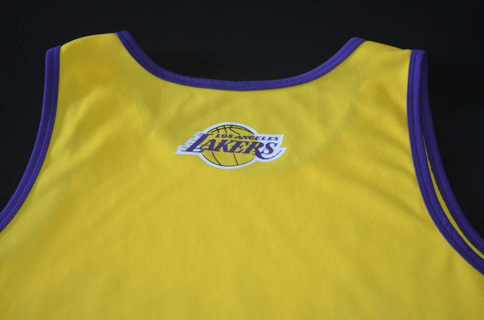 Camiseta deportiva de los Angeles Lakers para hombre talla mediana de la NBA RN109135 Foto 3 de 4