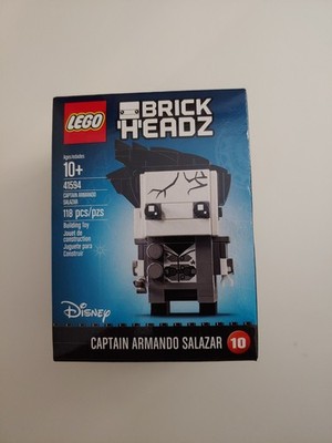 LEGO Brick Headz: 41594 Captain Armando Salazar NISB, Retired!!