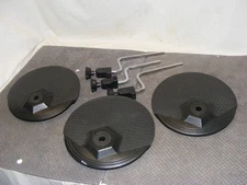 SIMMONS DIGITAL 8" SD100CYM8S CYMBAL PADS W/MOUNT ARMS**SET OF 3**FREE SHIP