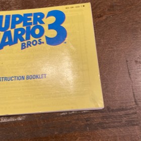 Super Mario Bros. 3 Manual Only NES Nintendo